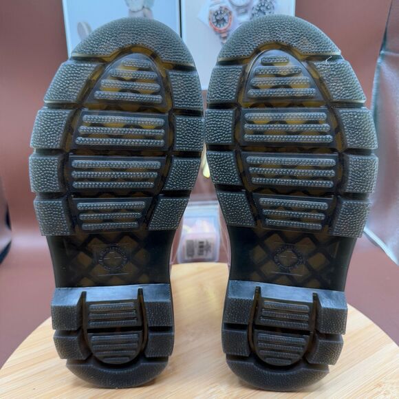 Dr Martens Combs Women Casual Suede Boots Pink Sz 6 - Picture 7 of 10